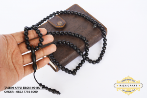 Tasbih kayu Eboni kalimantan